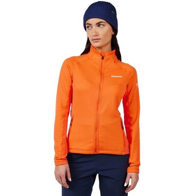 Rossignol W Blackside Mix Fz Fleece Orange Flame S Rossignol W Blackside Mix Fz Fleece Orange Flame S