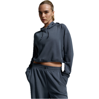 2xu Women's Wonderluxe Sand Washed Hoodie India Ink/white S 2xu Women's Wonderluxe Sand Washed Hoodie India Ink/white S