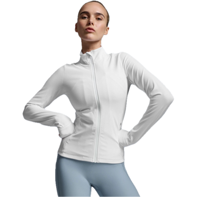 2xu Women's Fluid Full Zip Jacket White/white S 2xu Women's Fluid Full Zip Jacket White/white S