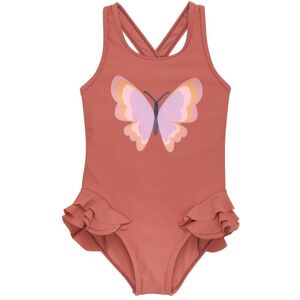 Color Kids Swimsuit W. Application Dusty Cedar 110