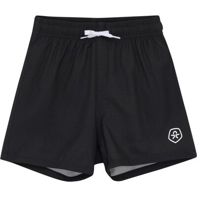 Color Kids Swim Shorts, Solid Black 152 Color Kids Swim Shorts, Solid Black 152