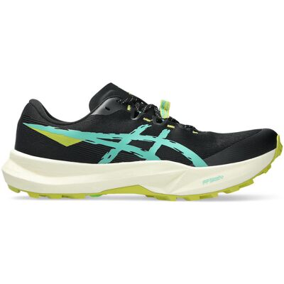 Asics Men's Fuji Lite 6 Black/aurora Green 12 Asics Men's Fuji Lite 6 Black/aurora Green 12
