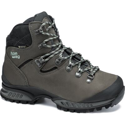 Hanwag Women's Tatra Ii Wide Lady Gore-tex Asphalt-mint 5 Hanwag Women's Tatra Ii Wide Lady Gore-tex Asphalt-mint 5