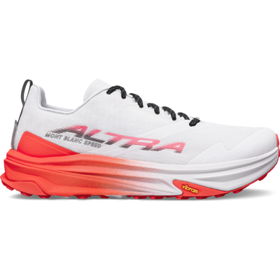 Altra Women's Mont Blanc Speed White/red 8 Altra Women's Mont Blanc Speed White/red 8