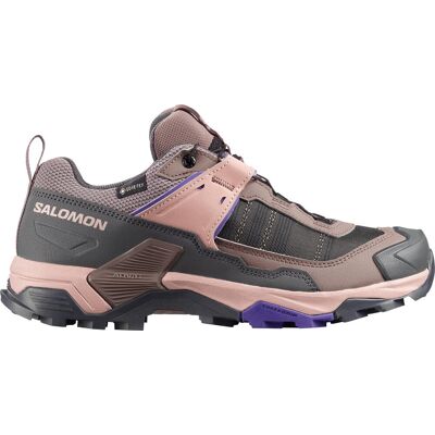 Salomon Women's X Ultra 5 Gore-tex Iron / Shadow Gray / Deep Blue 5 Salomon Women's X Ultra 5 Gore-tex Iron / Shadow Gray / Deep Blue 5