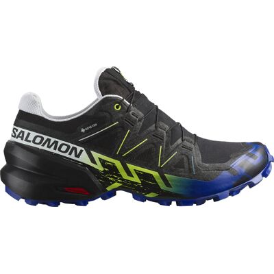 Salomon Shoes Speedcross 6 Gtx Fan Fire Black/su Black/surf The Web/safety Yellow 39 1/3 Salomon Shoes Speedcross 6 Gtx Fan Fire Black/su Black/surf The Web/safety Yellow 39 1/3