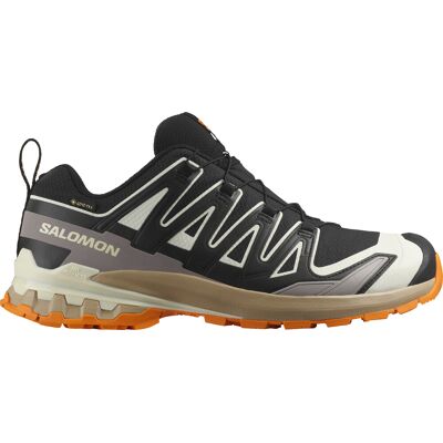 Salomon Men's Xa 3d Pro V9 Gore-tex Black/vanilla Ice/turmeric 8 Salomon Men's Xa 3d Pro V9 Gore-tex Black/vanilla Ice/turmeric 8