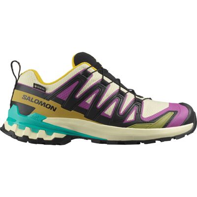 Salomon Women's Xa Pro 3d V9 Gore-tex Transparent Yellow/black / Waterfall 37 1/3 Salomon Women's Xa Pro 3d V9 Gore-tex Transparent Yellow/black / Waterfall 37 1/3