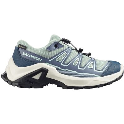 Salomon Kids' X Ultra Gore-tex Green Milieu / Grisaille / Clearly Aqua 37 Salomon Kids' X Ultra Gore-tex Green Milieu / Grisaille / Clearly Aqua 37