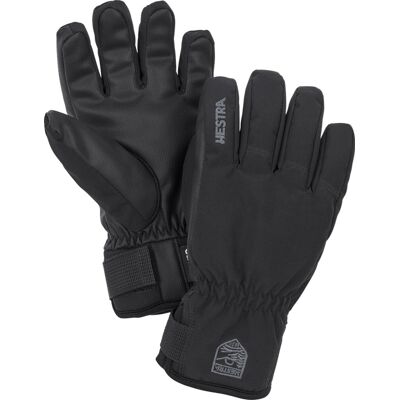 Hestra Juniors' Ferox Primaloft 5-finger Black 8-9 år Hestra Juniors' Ferox Primaloft 5-finger Black 8-9 år