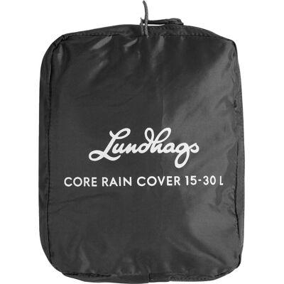 Lundhags Core Rain Cover 15-30 L Charcoal OS Lundhags Core Rain Cover 15-30 L Charcoal OS