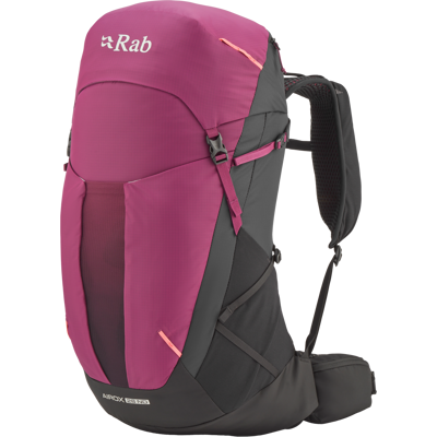 Rab Women's Airox Nd28 Mulberry/black Small/Medium Rab Women's Airox Nd28 Mulberry/black Small/Medium