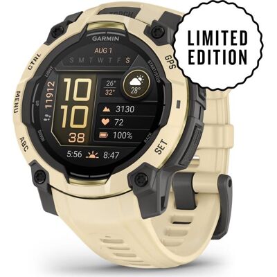 Garmin Instinct 3, Amoled 45mm Citrine Gray 45mm Garmin Instinct 3, Amoled 45mm Citrine Gray 45mm