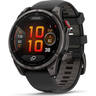 Garmin Fenix 8 Pro - 47mm Carbon Grey One size Garmin Fenix 8 Pro - 47mm Carbon Grey One size