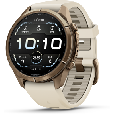 Garmin Fenix 9 Pro, Amoled, 43mm Gold/cream/fog Gray 43mm Garmin Fenix 9 Pro, Amoled, 43mm Gold/cream/fog Gray 43mm