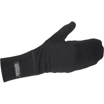Brynje Arctic Mittens With Net Lining Black L Brynje Arctic Mittens With Net Lining Black L