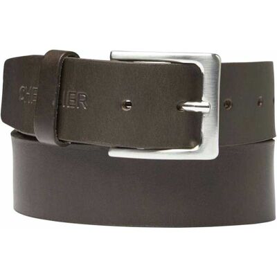 Chevalier Halton Leather Belt Leather Brown 85 cm Chevalier Halton Leather Belt Leather Brown 85 cm