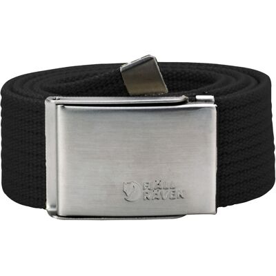 Fjällräven Canvas Belt Black One Size Fjällräven Canvas Belt Black One Size