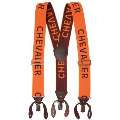 Chevalier Logo Suspenders High Vis Orange One Size Chevalier Logo Suspenders High Vis Orange One Size