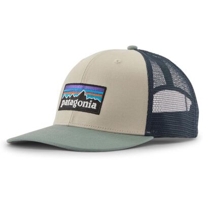Patagonia P-6 Logo Trucker Hat Pumice ALL Patagonia P-6 Logo Trucker Hat Pumice ALL