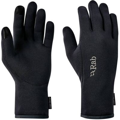 Rab Power Stretch Contact Gloves Black M Rab Power Stretch Contact Gloves Black M