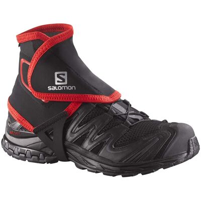 Salomon Trail Gaiters High Black M Salomon Trail Gaiters High Black M