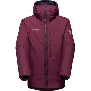 Mammut Rime Pro Belay In Hooded Jacket Men Vin-black L Mammut Rime Pro Belay In Hooded Jacket Men Vin-black L