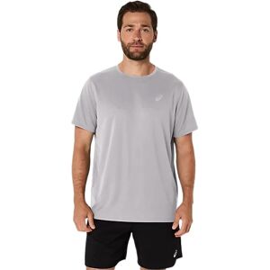 Asics Men's Asics Core Short Sleeve Top Cloud Grey M Asics Men's Asics Core Short Sleeve Top Cloud Grey M