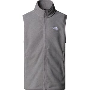 The North Face Men's Glacier Fleece Vest Tnf Mid Grey Heather M The North Face Men's Glacier Fleece Vest Tnf Mid Grey Heather M