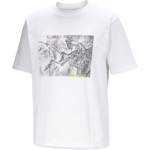 Arc'teryx Kragg Cotton Lithographica Ss M White Light L Arc'teryx Kragg Cotton Lithographica Ss M White Light L
