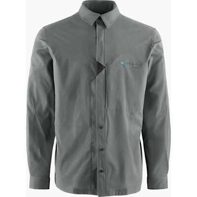 Klättermusen Men's Garm Long-sleeve Shirt Teal Grey M Klättermusen Men's Garm Long-sleeve Shirt Teal Grey M
