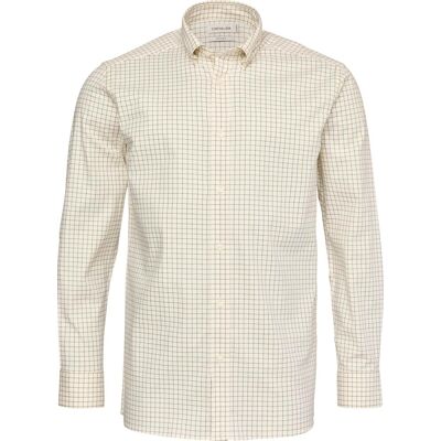 Chevalier Men's Baron Shooting Fit Stretch Shirt Highland Green Tattersall XXXL Chevalier Men's Baron Shooting Fit Stretch Shirt Highland Green Tattersall XXXL