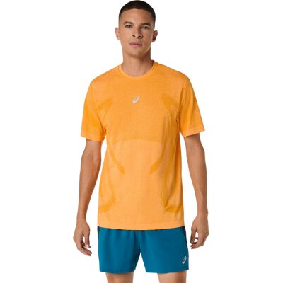 Asics Road Seamless Ss Top Yamabuki L Asics Road Seamless Ss Top Yamabuki L