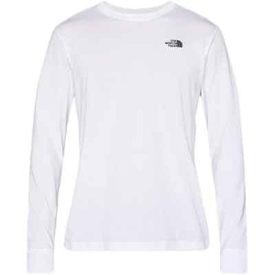 The North Face M Evolution Simple Dome Regular Ls Tnf White XL The North Face M Evolution Simple Dome Regular Ls Tnf White XL