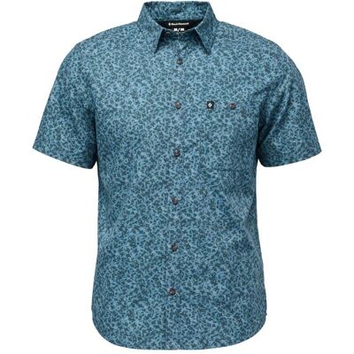 Black Diamond Men's Wingate Short Sleeve Shirt Charcoal Bd Glyphs M Black Diamond Men's Wingate Short Sleeve Shirt Charcoal Bd Glyphs M