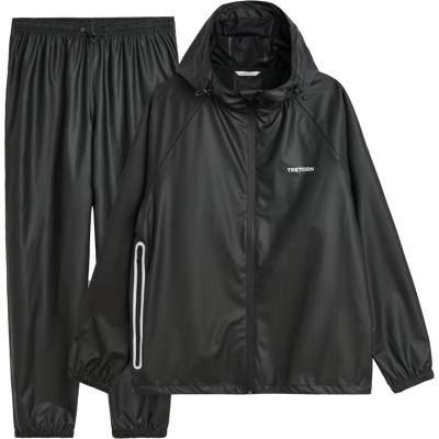 Unisex regnsett Tretorn - Vannsikkert og pustende med reflekterende detaljer Unisex regnsett Tretorn - Vannsikkert og pustende med reflekterende detaljer