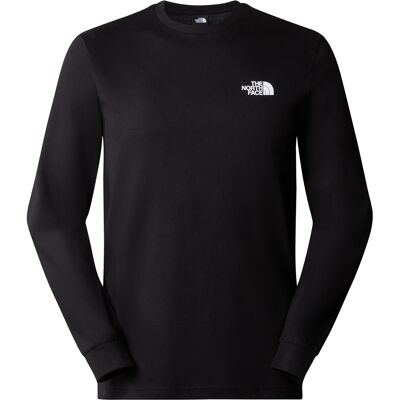 The North Face M L/s Redbox Tee Tnf Black S The North Face M L/s Redbox Tee Tnf Black S