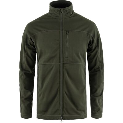 Fjällräven Men's Abisko Lite Fleece Jacket Deep Forest M Fjällräven Men's Abisko Lite Fleece Jacket Deep Forest M