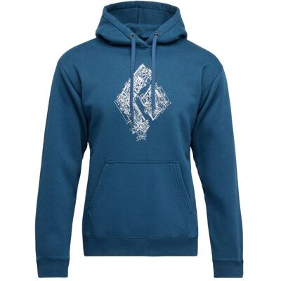 Black Diamond M Engineered Diamond Po Hoody Indigo M Black Diamond M Engineered Diamond Po Hoody Indigo M