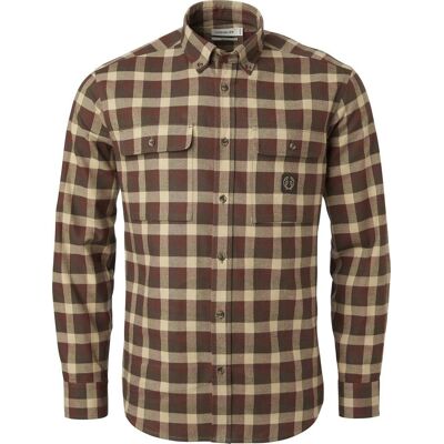 Chevalier Men's Heron Flannel Shirt Holly Green Checked XL Chevalier Men's Heron Flannel Shirt Holly Green Checked XL