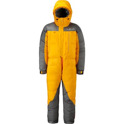 Rab Expedition 8000 Suit Gold/shark M Rab Expedition 8000 Suit Gold/shark M