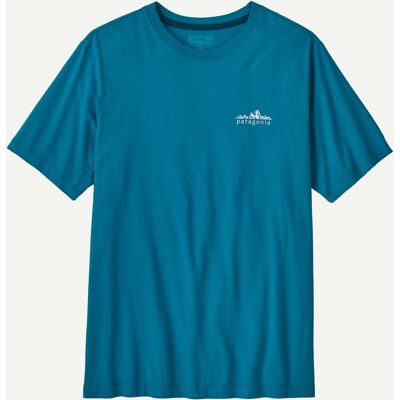Patagonia M's Fitz Roy Foothills T-shirt Glacial Blue M Patagonia M's Fitz Roy Foothills T-shirt Glacial Blue M