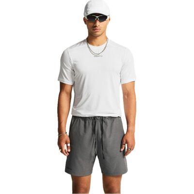 Craft Men's Adv Essence Shortsleeve Tee 2 White M Craft Men's Adv Essence Shortsleeve Tee 2 White M