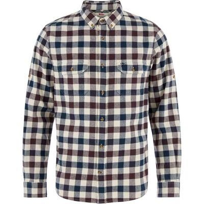 Fjällräven Men's Skog Shirt Chalk White-black Oak M Fjällräven Men's Skog Shirt Chalk White-black Oak M