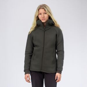 Janus Airwool Merino 280 Hood Jkt W Forest Night L Janus Airwool Merino 280 Hood Jkt W Forest Night L