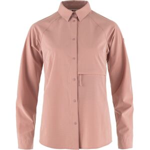 Fjällräven Abisko Trekking Shirt W Dusty Rose M Fjällräven Abisko Trekking Shirt W Dusty Rose M
