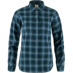 Fjällräven Women's Övik Flannel Shirt Dark Navy-indigo Blue M Fjällräven Women's Övik Flannel Shirt Dark Navy-indigo Blue M