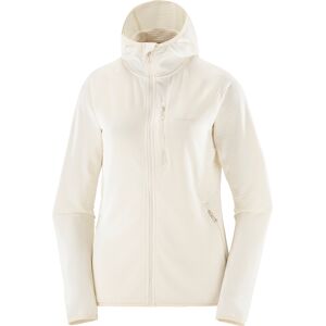 Salomon Women's Essential Lightwarm Hoodie Whisper White M Salomon Women's Essential Lightwarm Hoodie Whisper White M