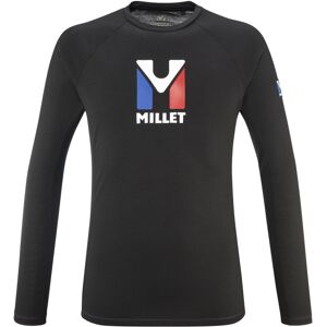 Millet Trilogy Wool Ts Ls M Black - Noir L Millet Trilogy Wool Ts Ls M Black - Noir L