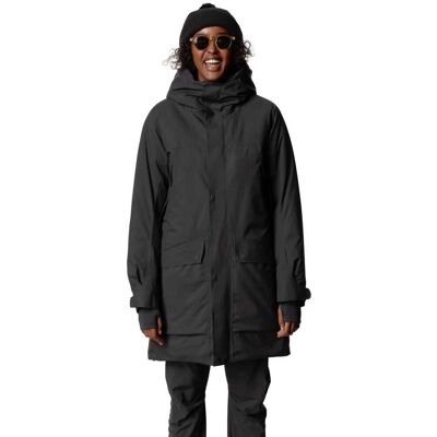 Houdini Sportswear Houdini Women's Fall In Parka True Black S Houdini Sportswear Houdini Women's Fall In Parka True Black S